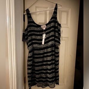 Black short dress…